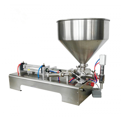 Tomato sauce filling machine with mixer automatic heating sauce filling machine